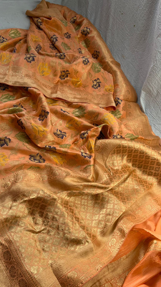 Monisha munga silk saree