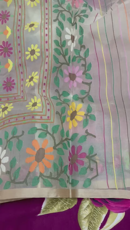 Shakuntala jamdani saree