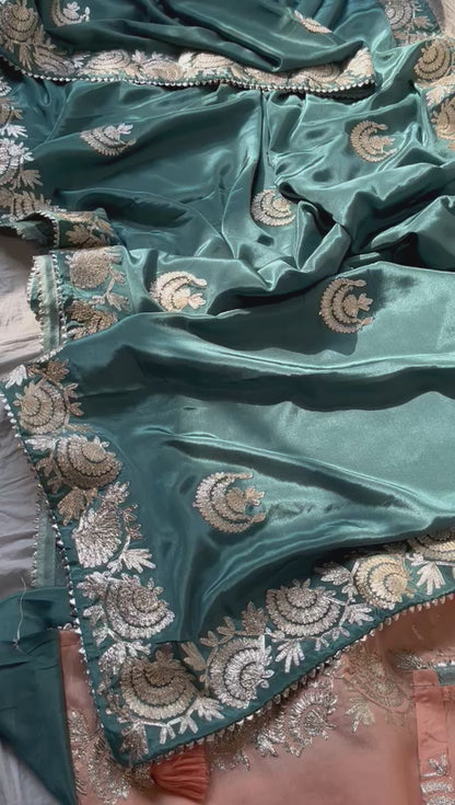 Gottapatti crepe saree