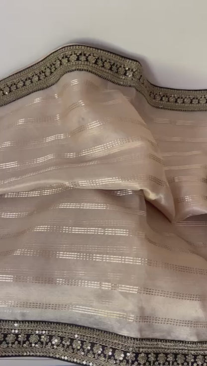 Laila tissue organza saree