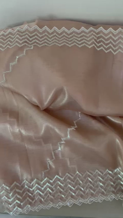 Kinisha tissue saree