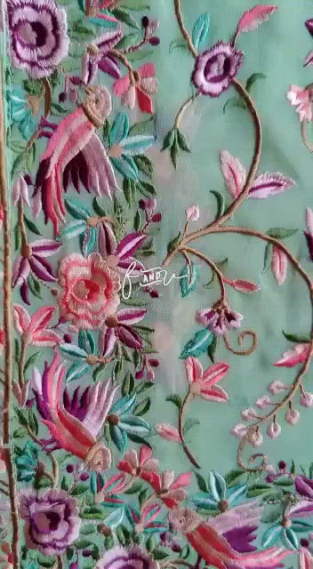 Kaveri Kashmiri parsa saree