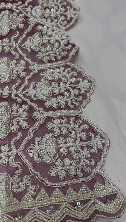 Tissue organza zardosi sares