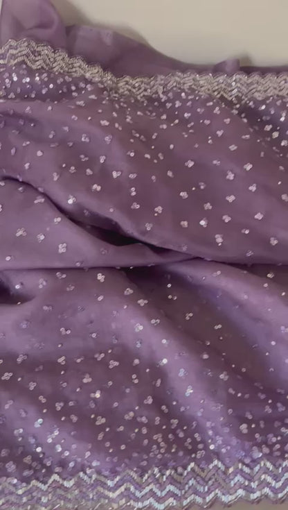 Susan organza katdana saree