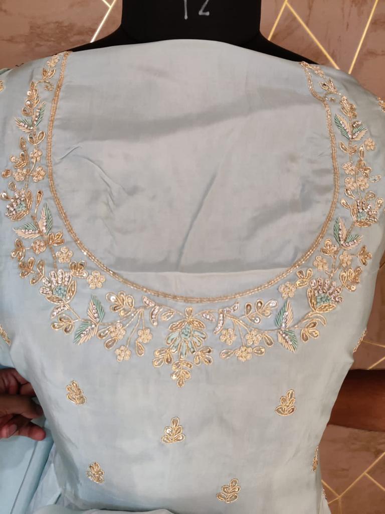 Alica organza zardosi saree