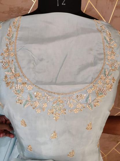 Alica organza zardosi saree