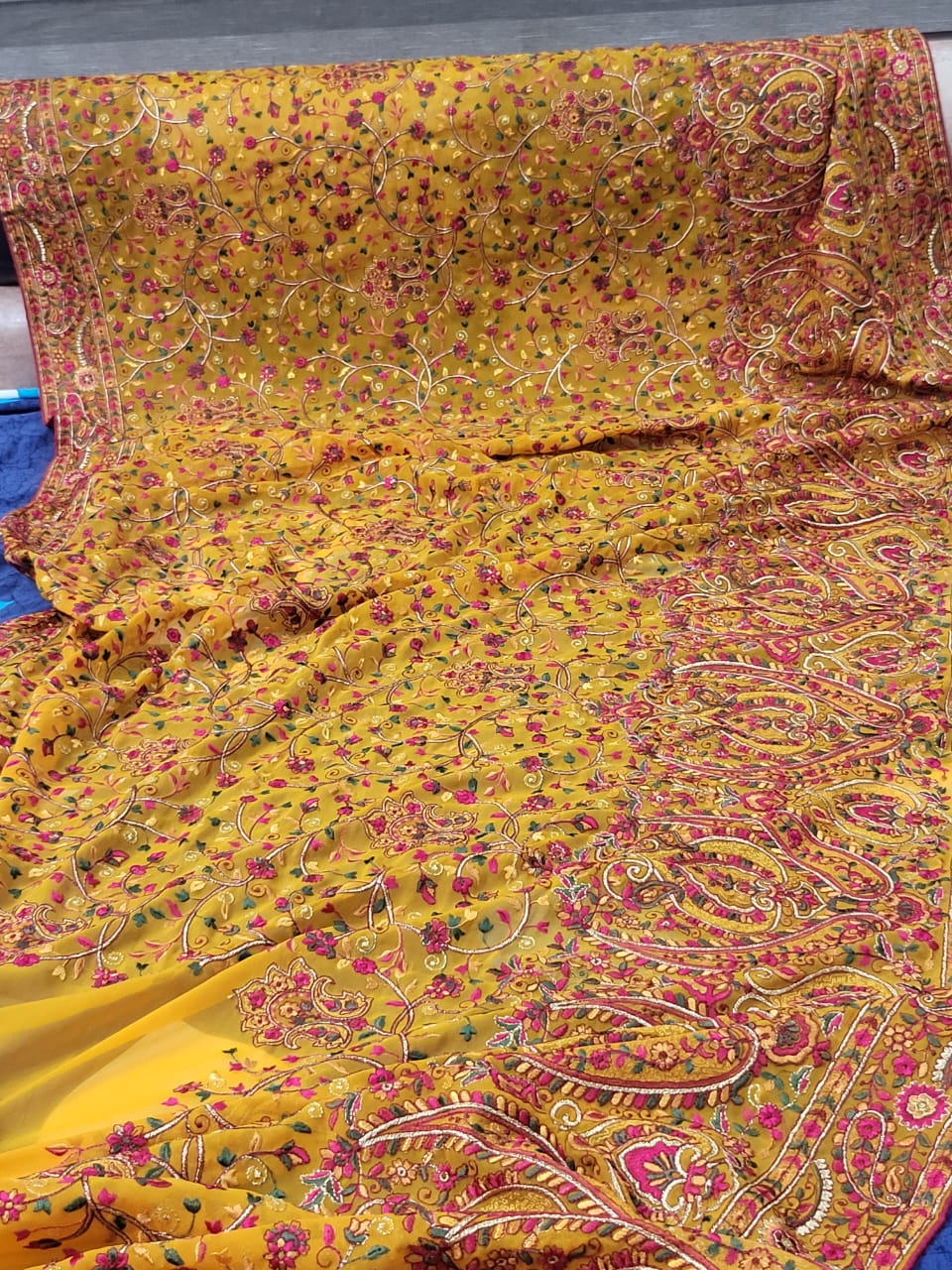 Navina Kashmiri inspired saree