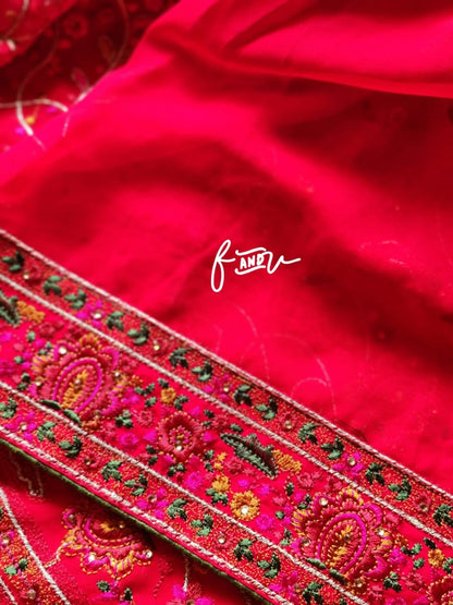 Paisley Kashmiri traditional saree