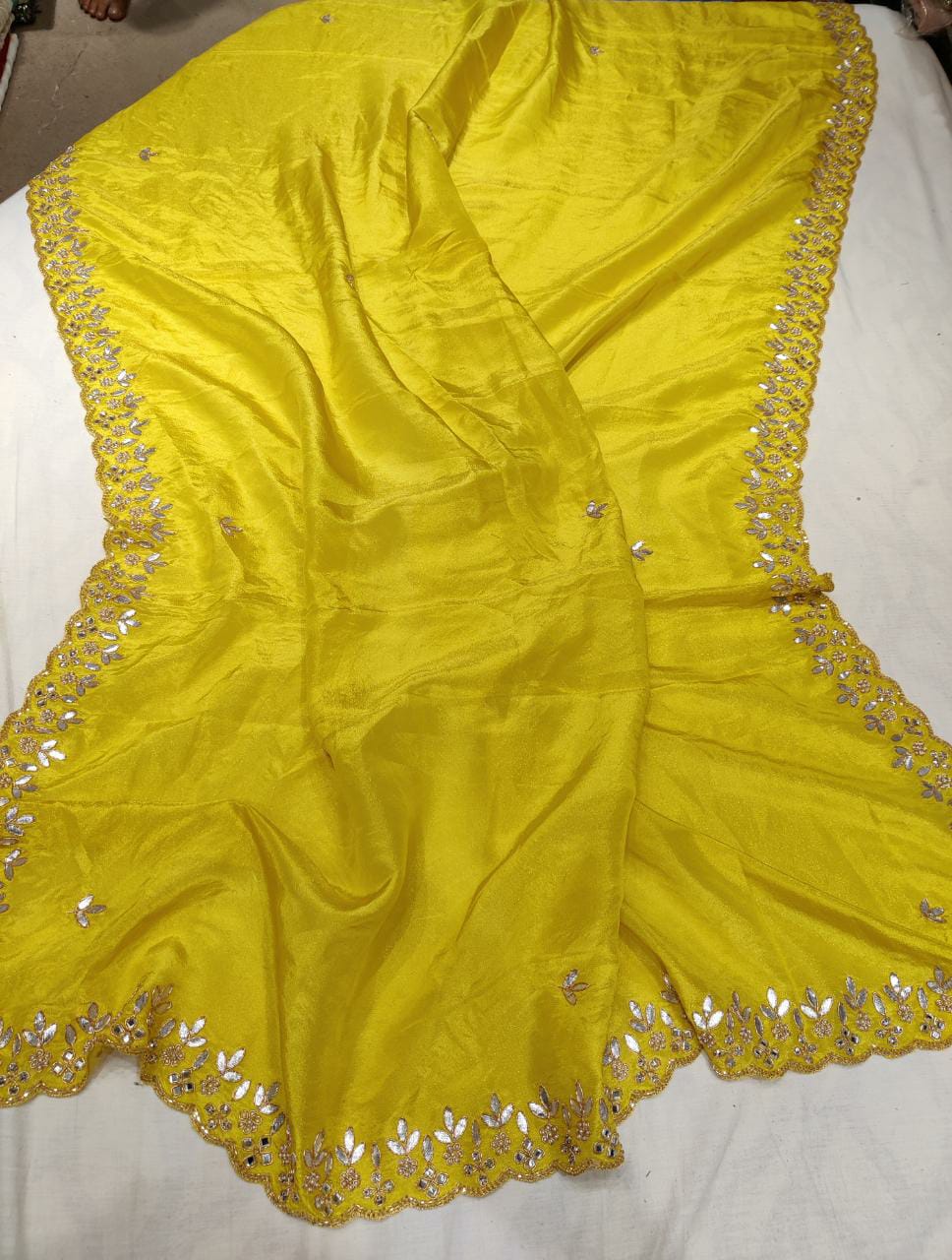 Savishri tissue gottapatti saree