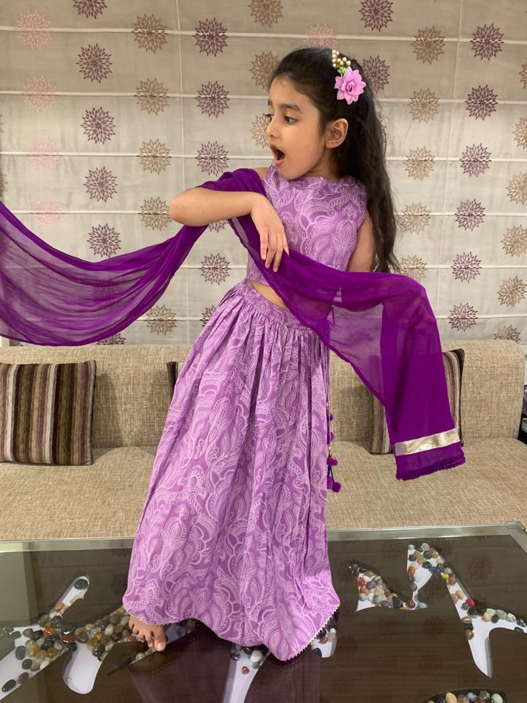 Pablo purple dress