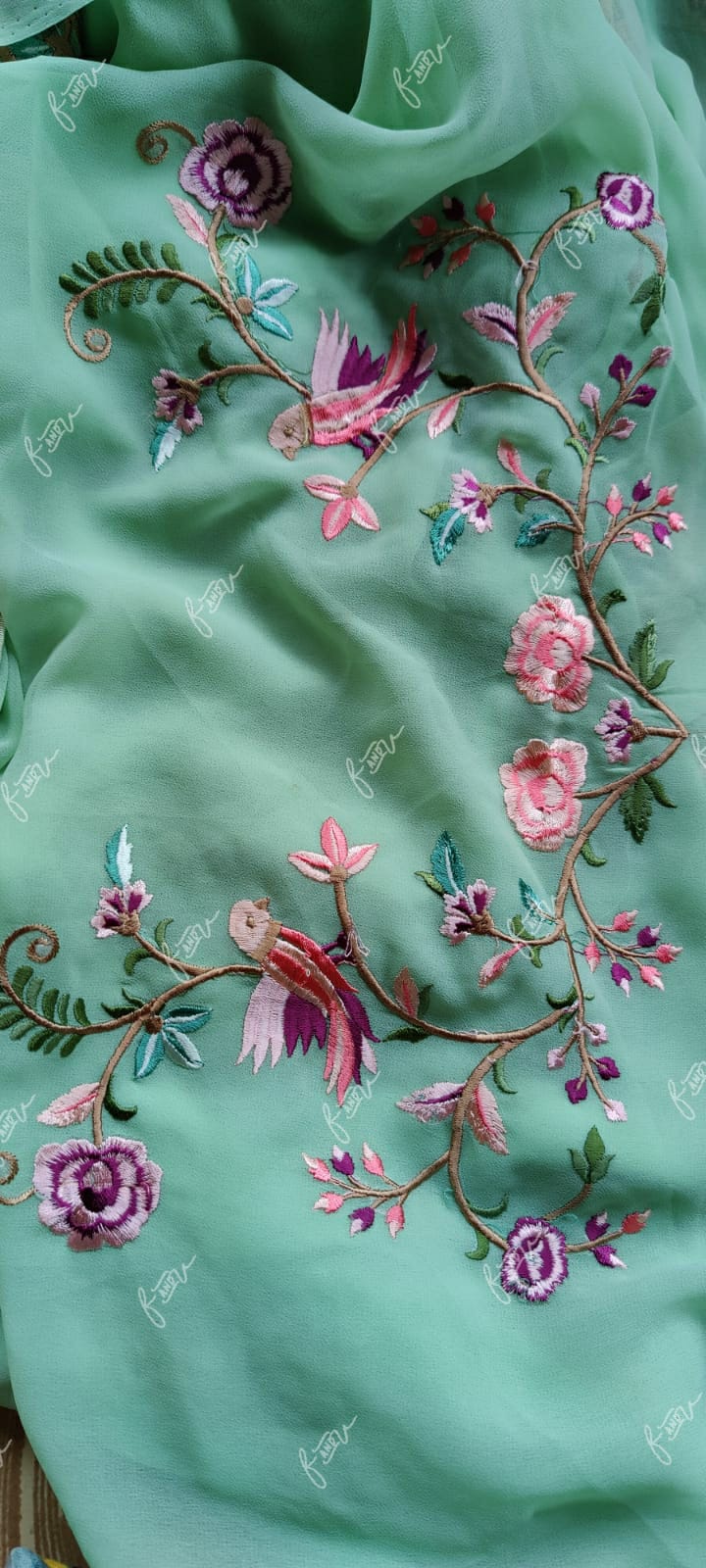 Kaveri Kashmiri parsa saree