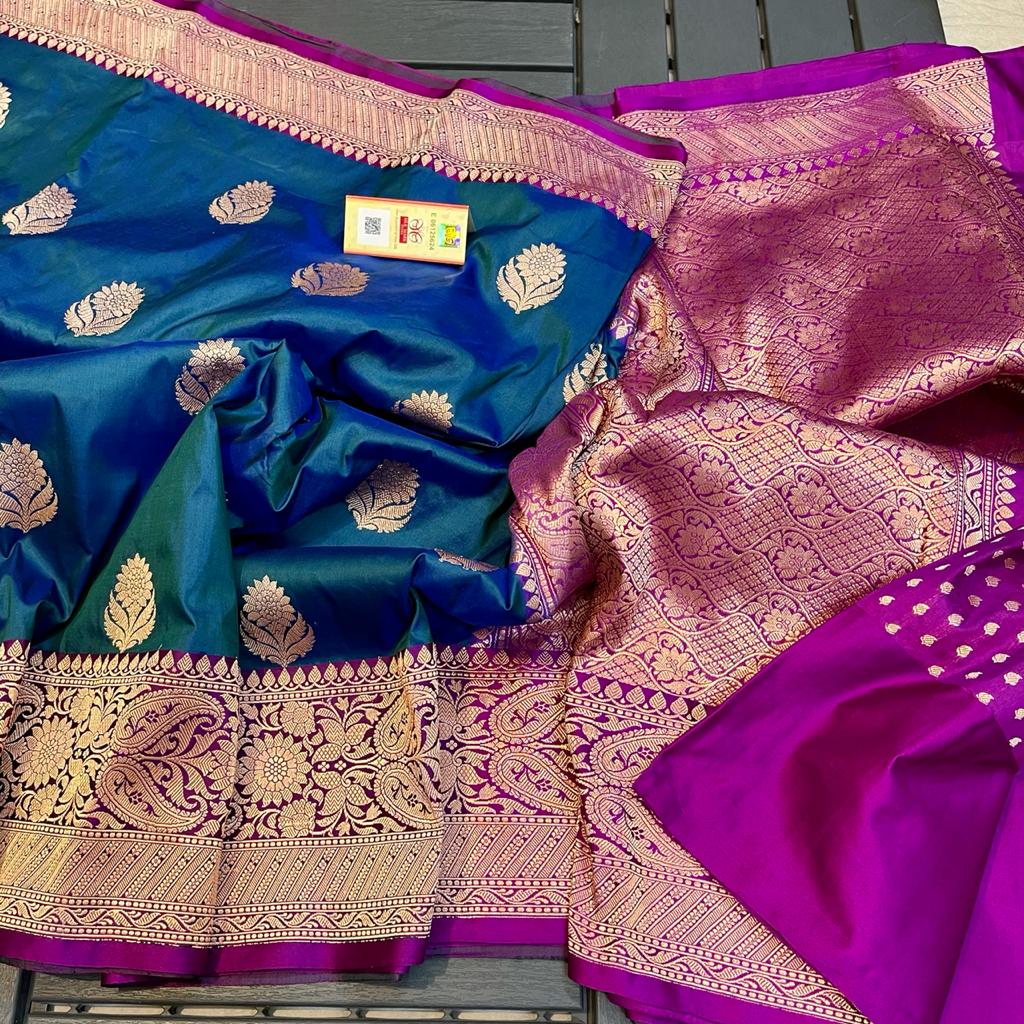 Bebita katan silk saree
