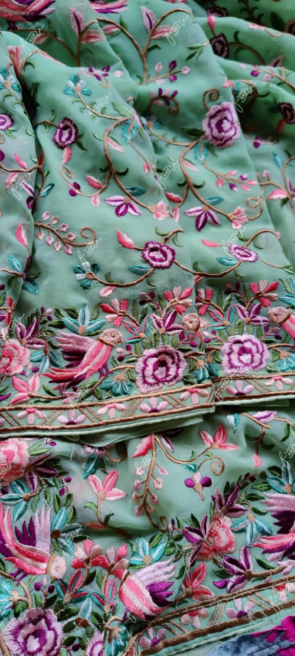 Kaveri Kashmiri parsa saree