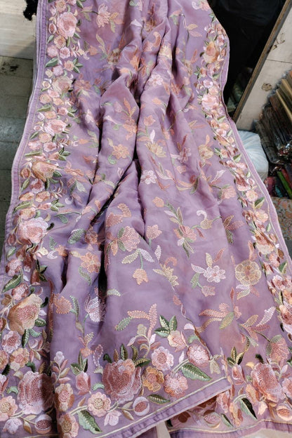 Nashina Parsi inspired saree