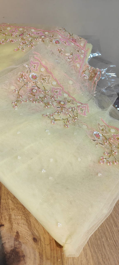 Nainika organza saree