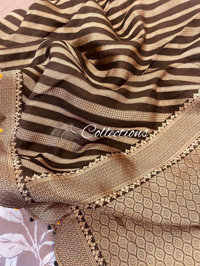 Livika gorgette Munga saree