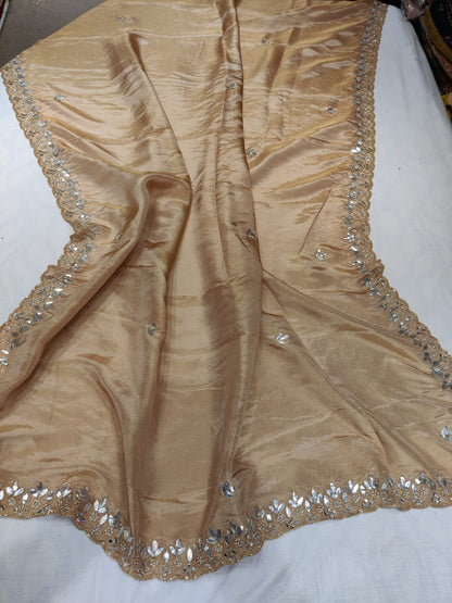 Savishri tissue gottapatti saree