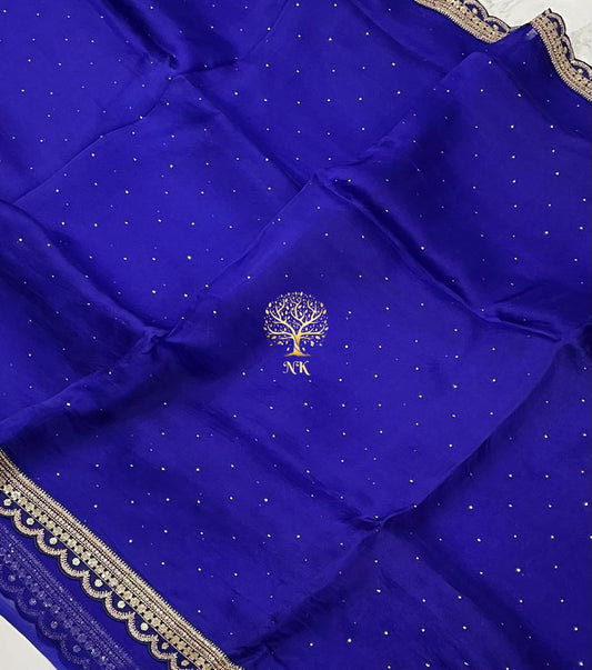 Organza silk trendy saree