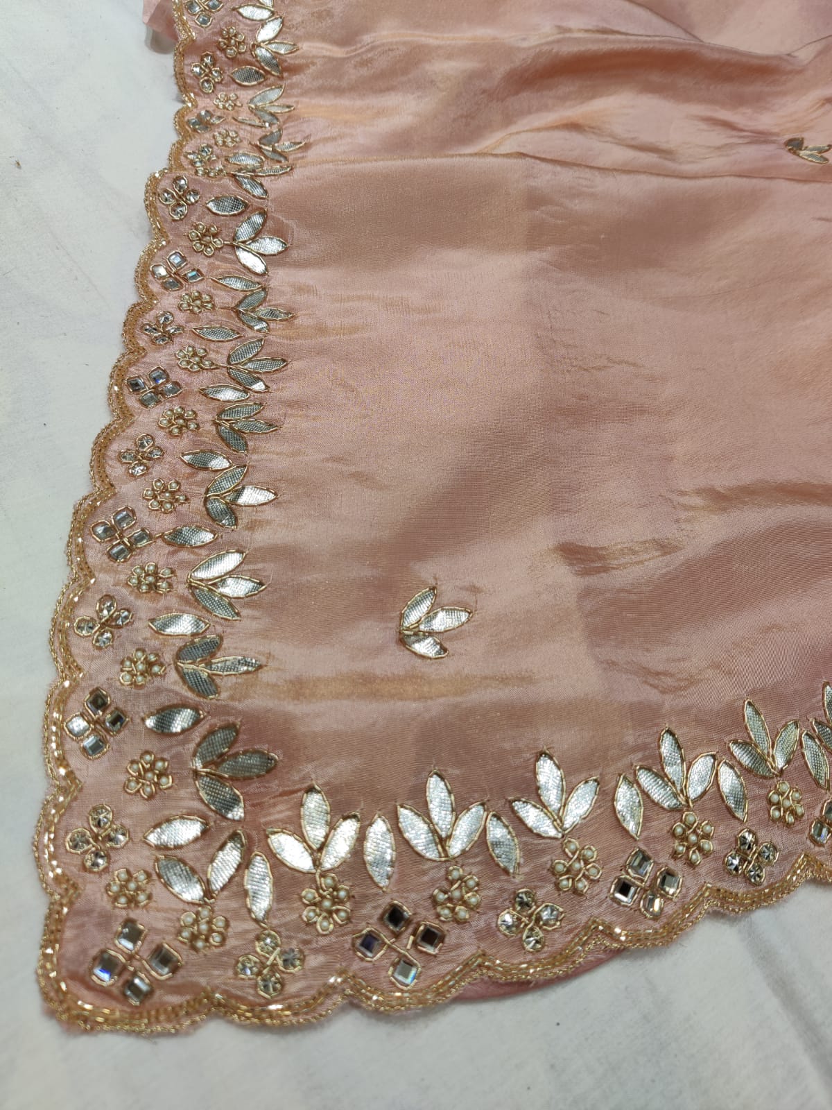 Savishri tissue gottapatti saree