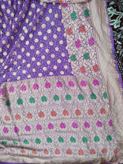 Nashina Banarsi handloom saree