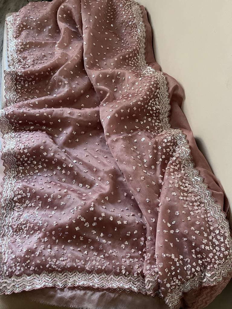 Susan organza katdana saree