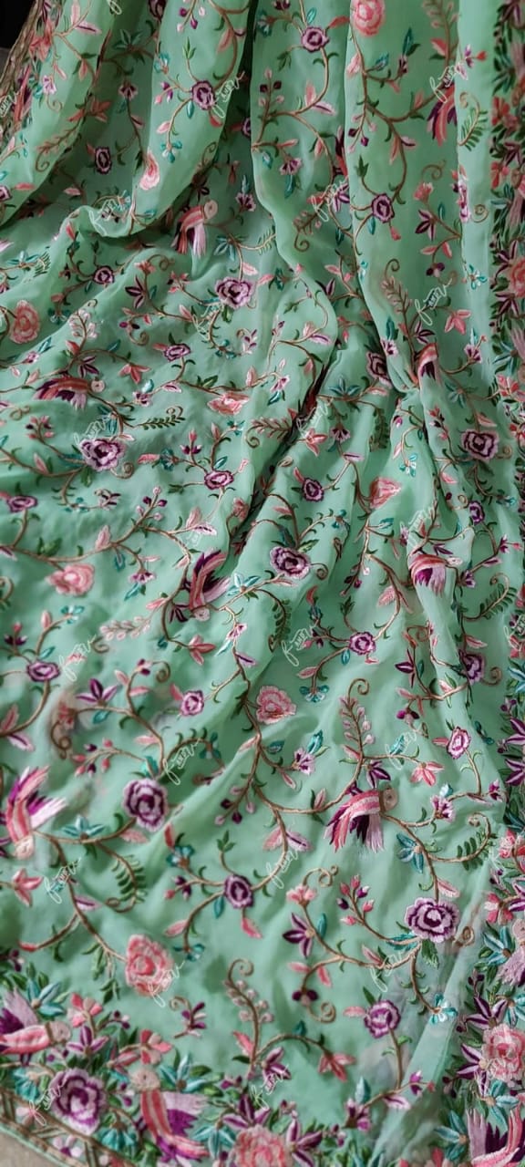 Kaveri Kashmiri parsa saree