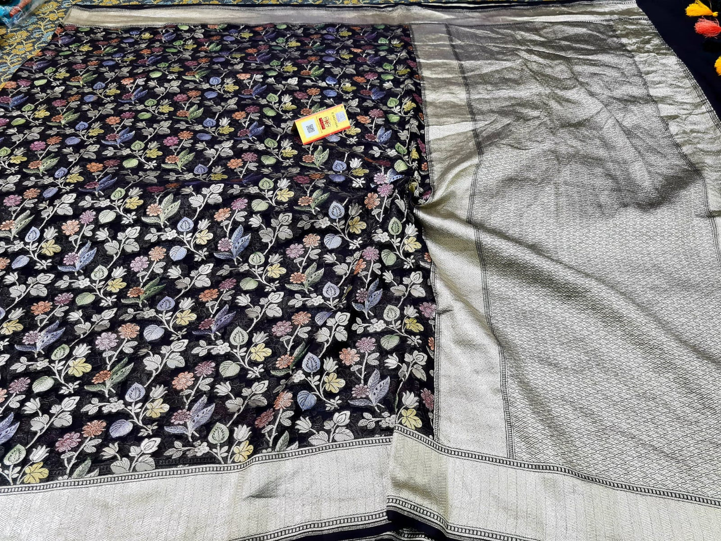 Luvina Banarasi georgette saree