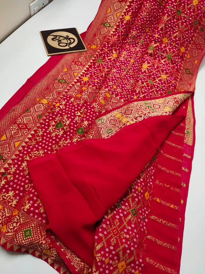 Anisha banarsi moonga saree