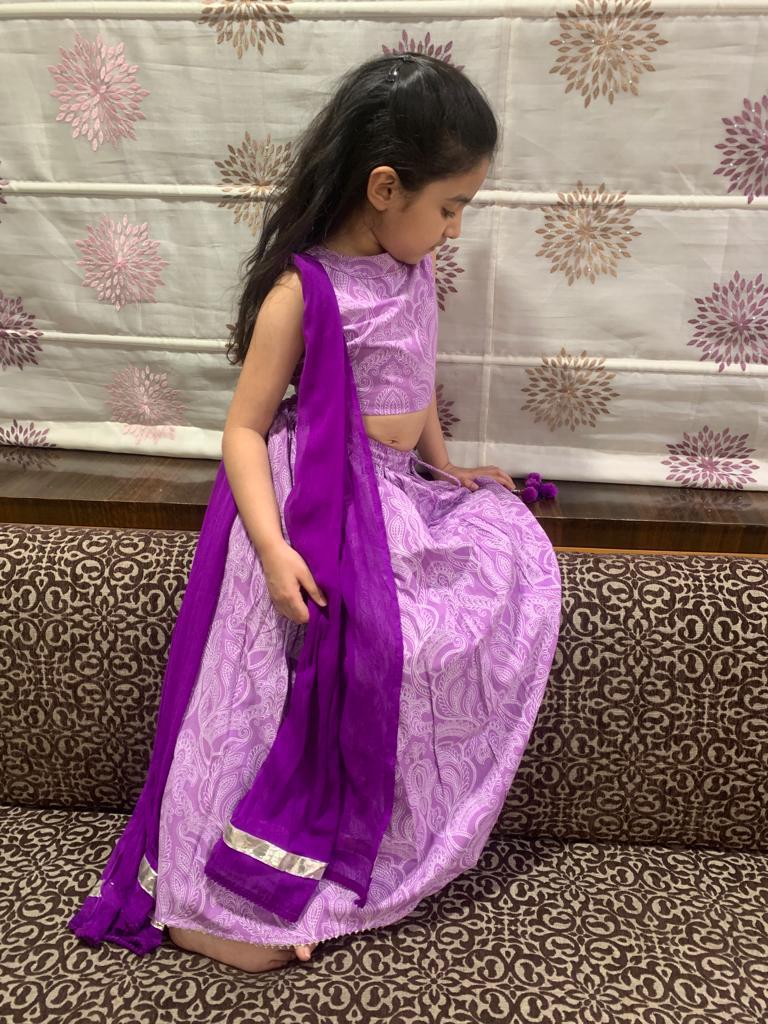 Pablo purple dress