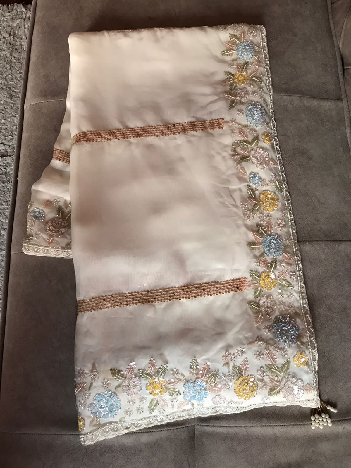 Afreen organza silk saree