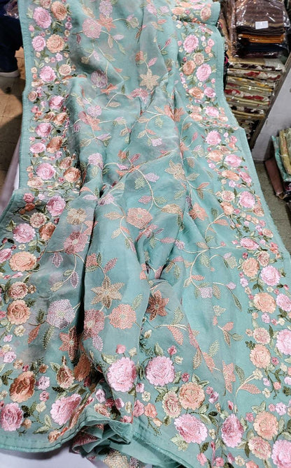 Nashina Parsi inspired saree