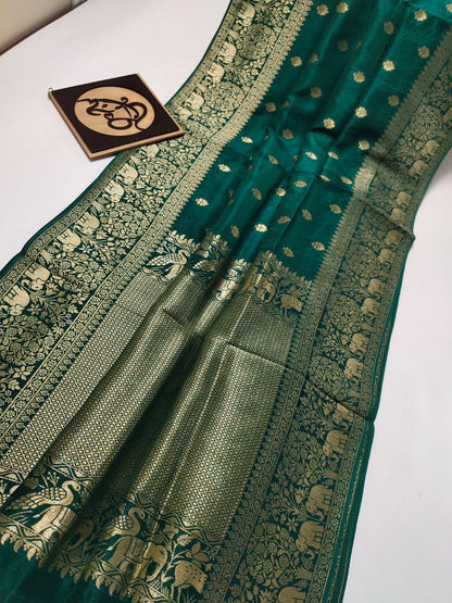 Krishnam banarsi saree