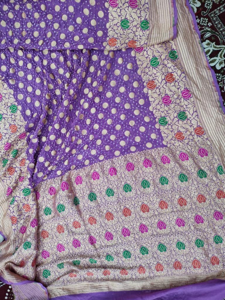 Nashina Banarsi handloom saree