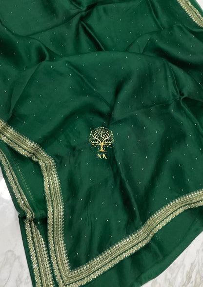 Organza silk trendy saree