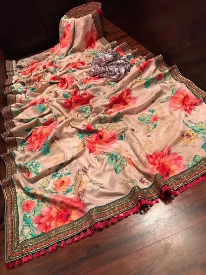 Floral beautiful Sabbys saree