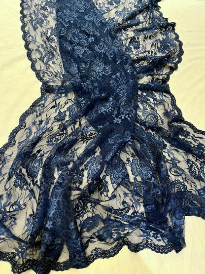 Stanley lacy saree