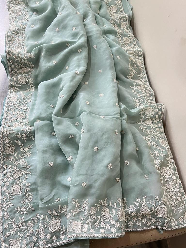 Inisha organza saree