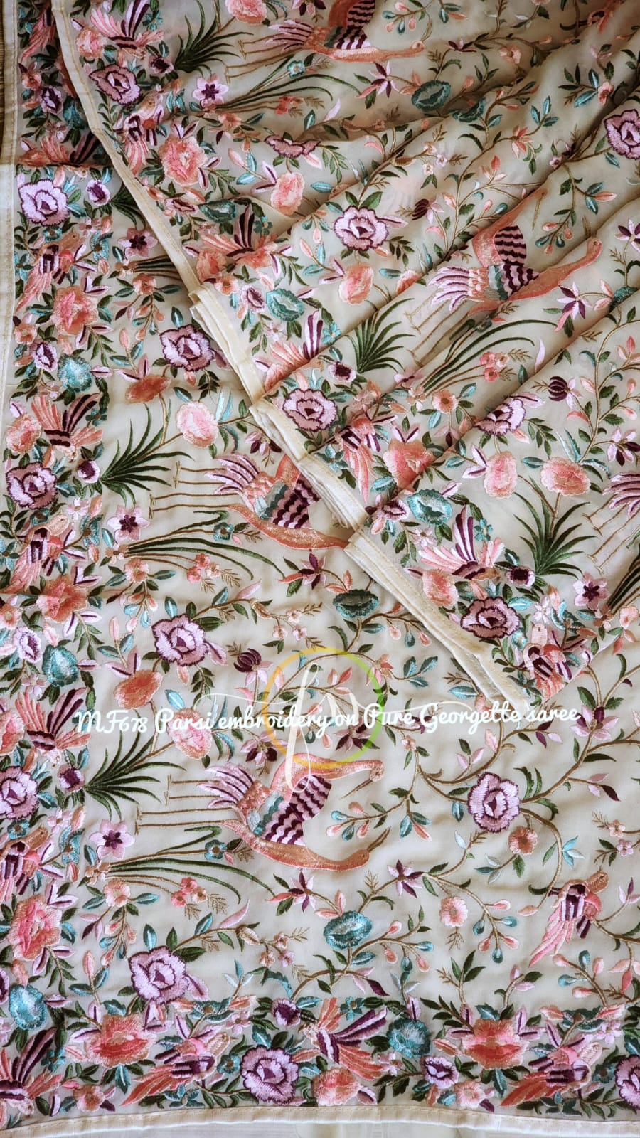 Narnia parsi inspired saree
