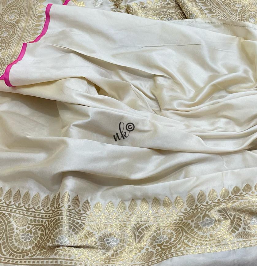 Lehariya striped saree