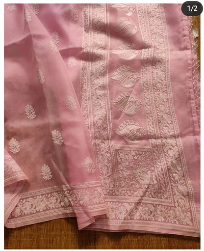 Pavika organza saree