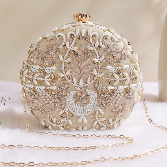 Hand embroidered clutch bag Partywear bags women purse