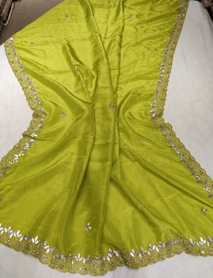 Savishri tissue gottapatti saree