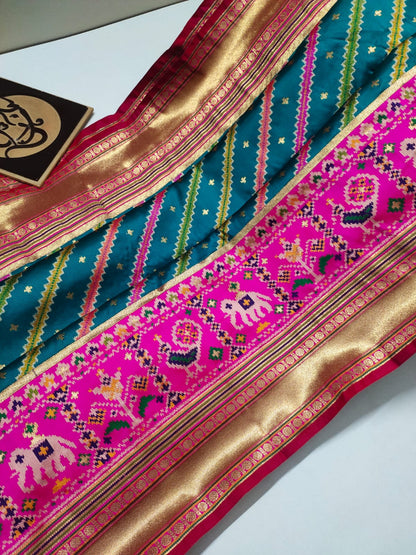 Lehariya Patola banarsi saree