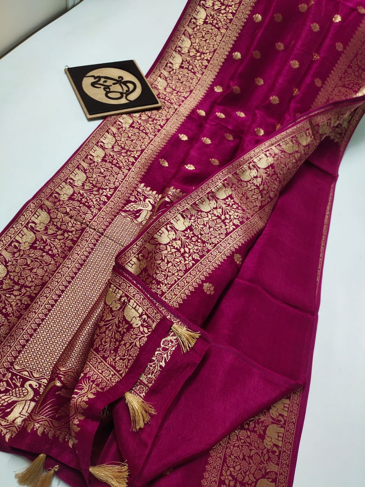 Krishnam banarsi saree