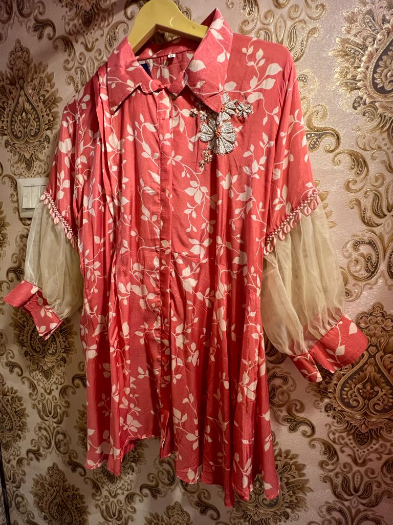 Peach cord set