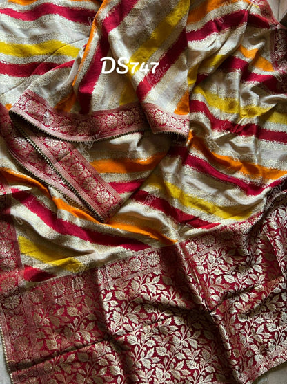 Festival Lehariya Munga saree