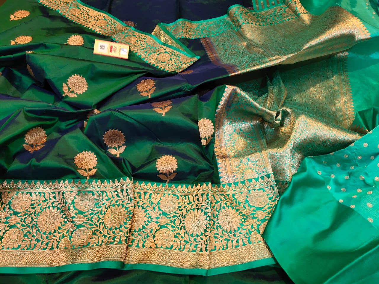 Bebita katan silk saree