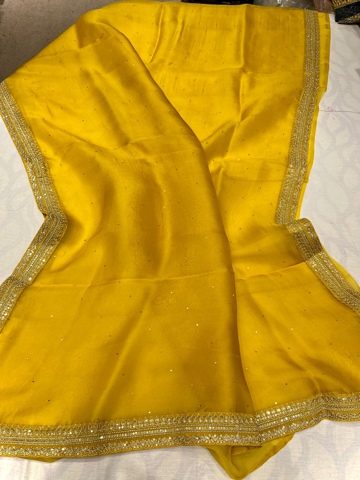 Rihana trendy organza saree