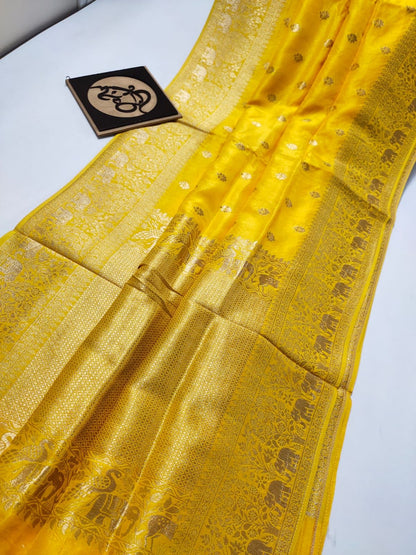 Krishnam banarsi saree