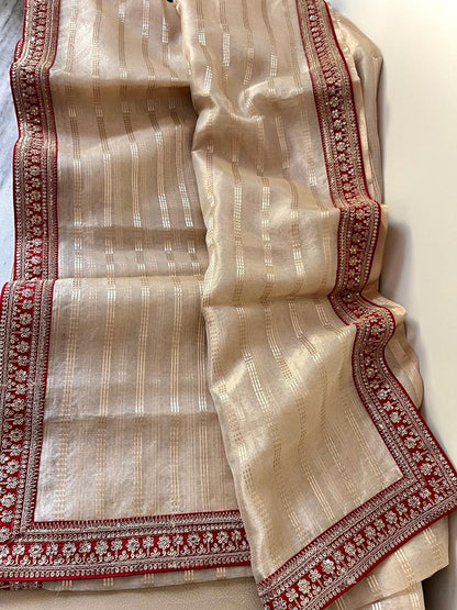Laila tissue organza saree